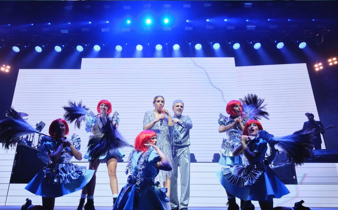 Miranda en el palacio de los deportes