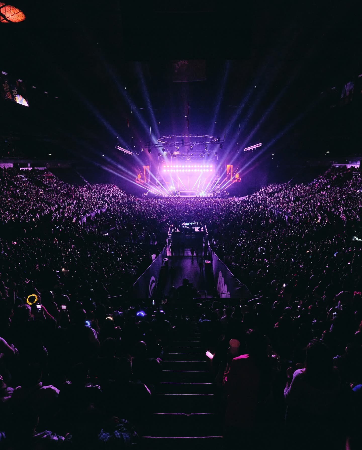 Miranda en el palacio de los deportes