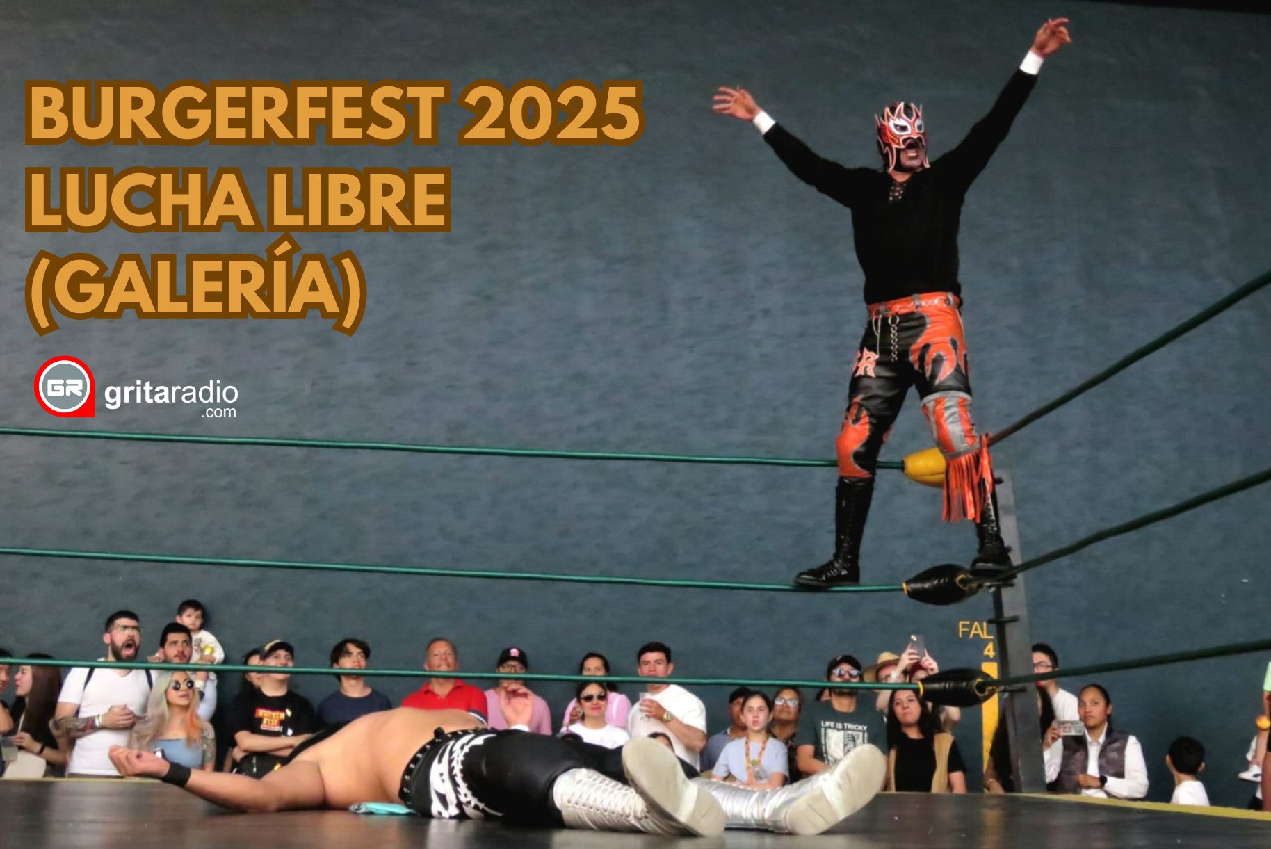 BURGERFEST 2025 LUCHA LIBRE