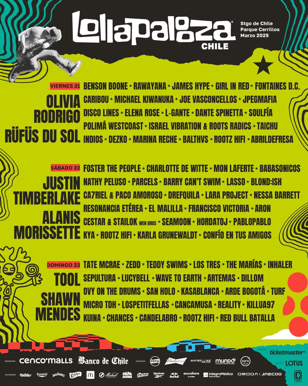 Lollapaloza Chile 2025