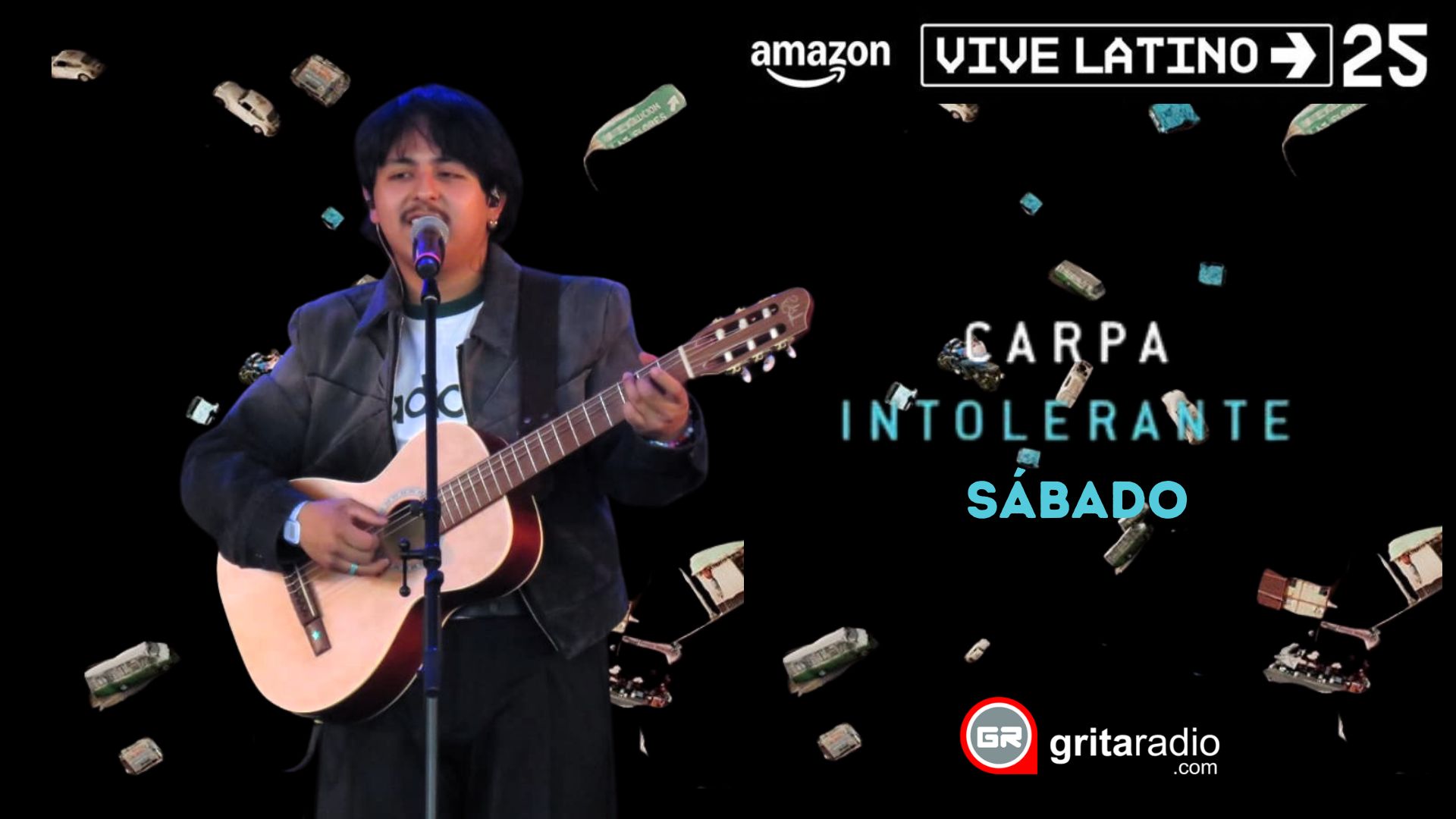 VIVE LATINO 2025 SABADO CARPA INTOLERANTE