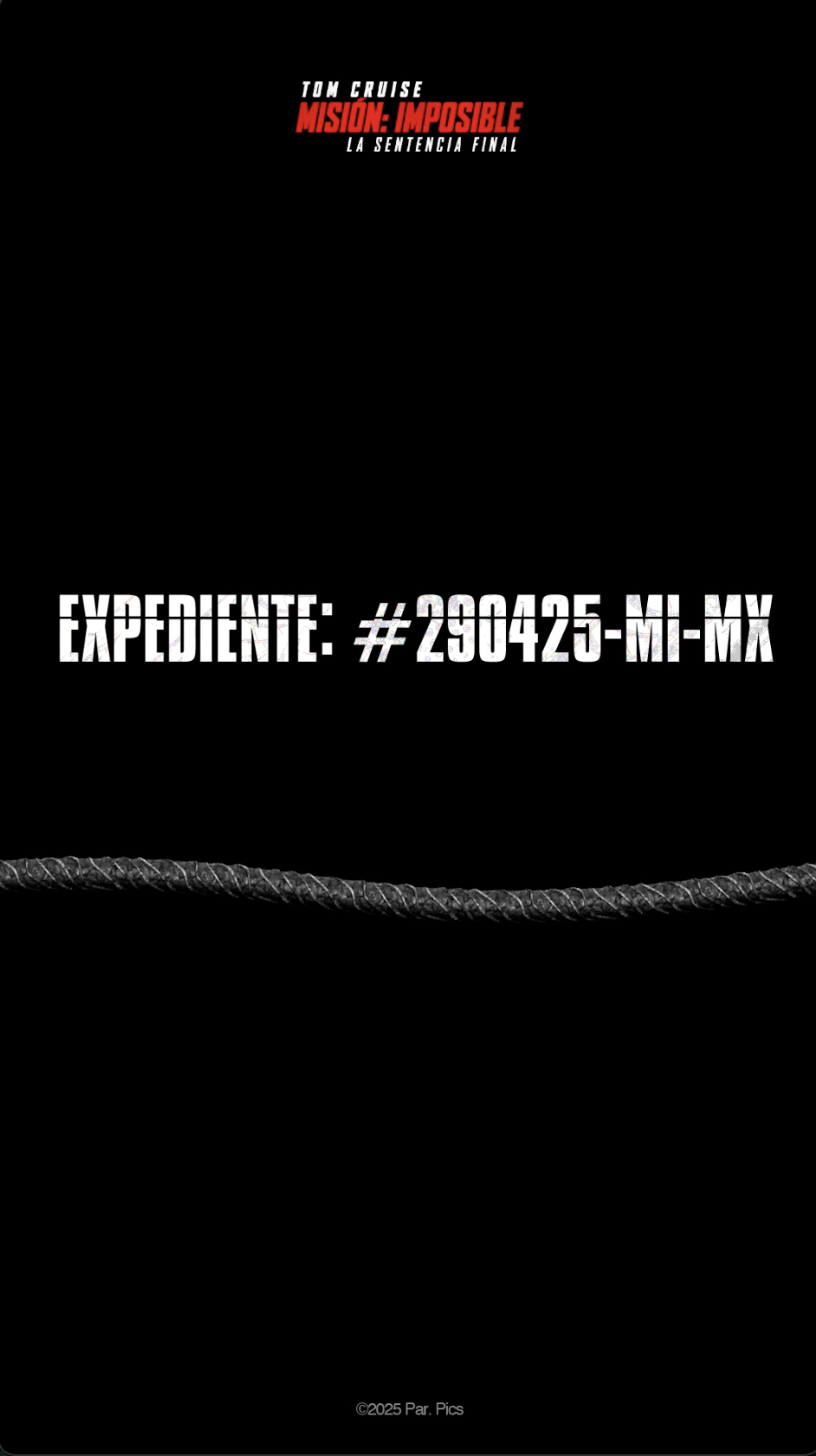 Tom Cruise regresa como Ethan Hunt en Misión Imposible La Sentencia Final