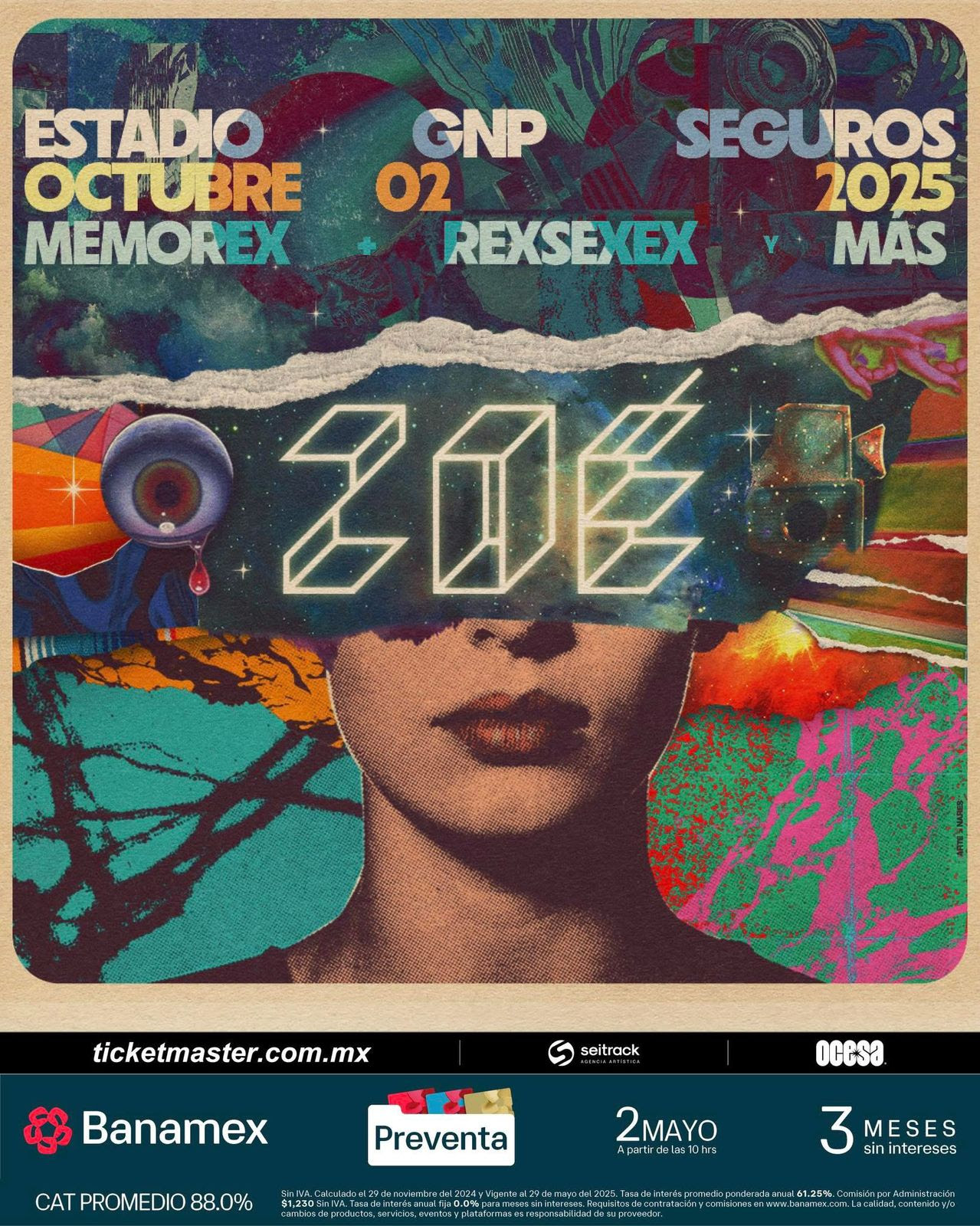 ZOÉ Una noche, un reencuentro en Estadio GNP