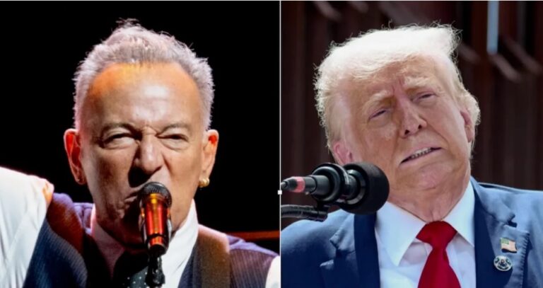 Trump advierte a Springsteen Debería mantener la boca cerrada