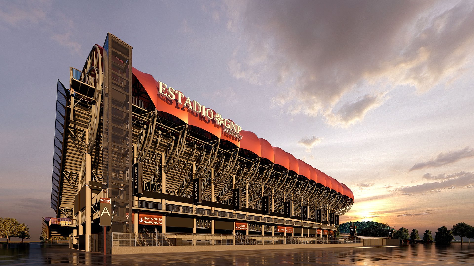 estadio gnp