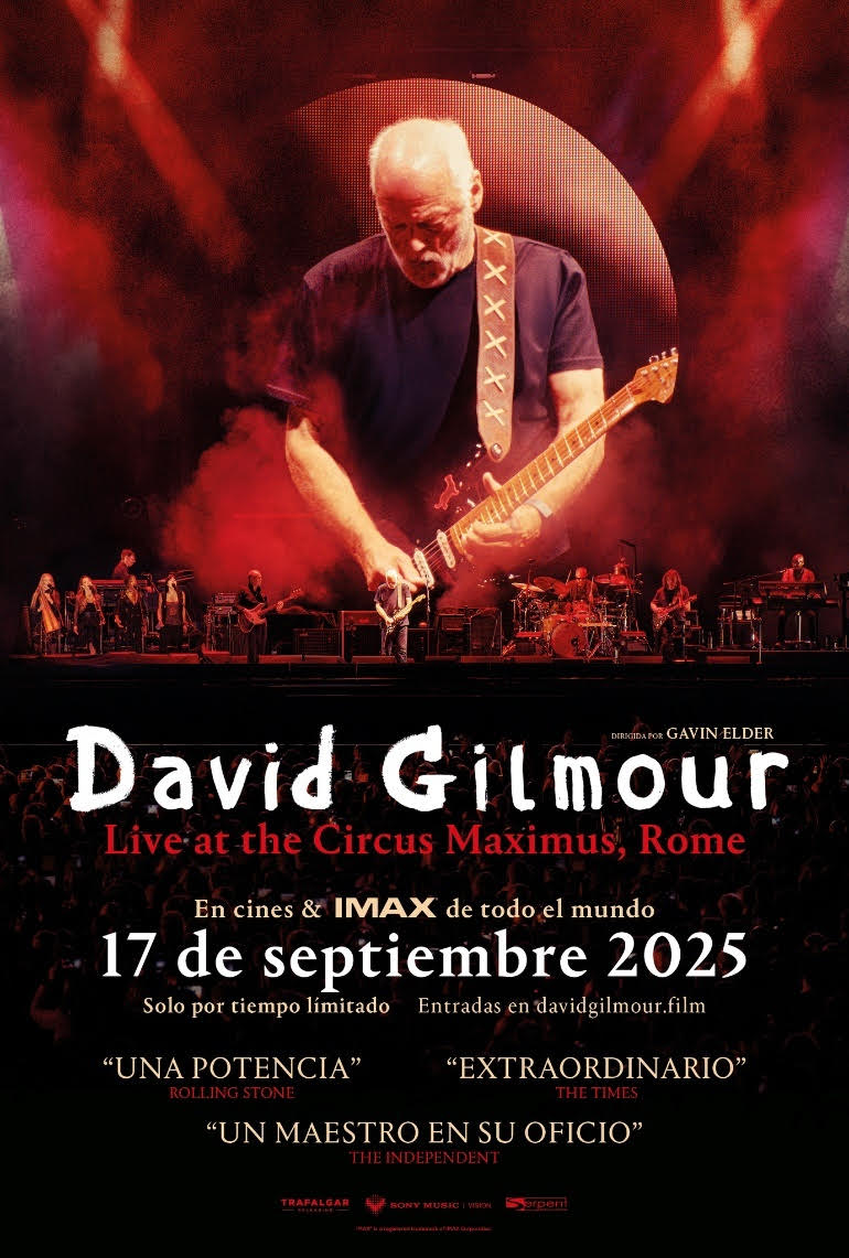 David Gilmour Concierto en el Circo Máximo, Roma en Cinepolis