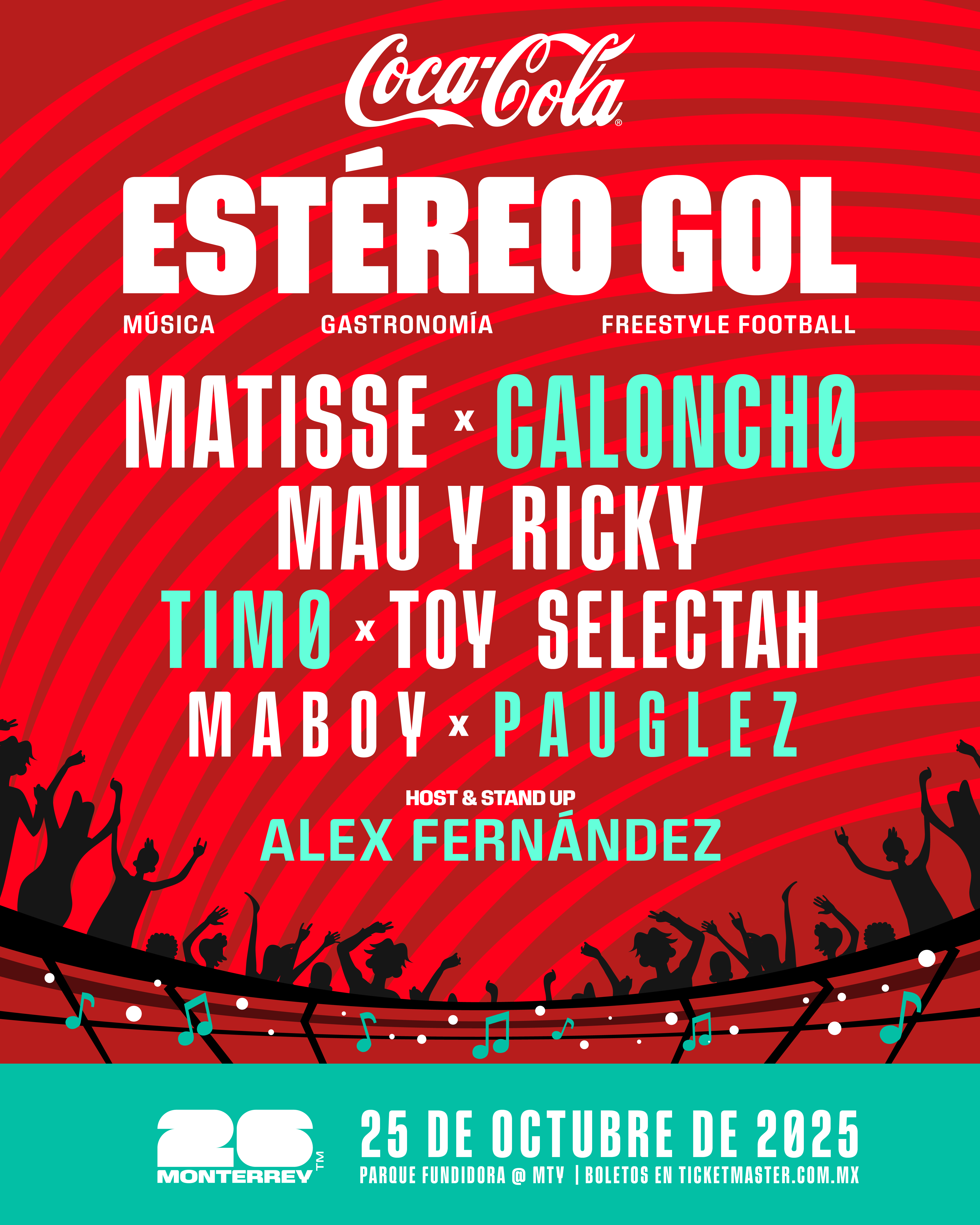 Coca - Cola Estéreo Gol