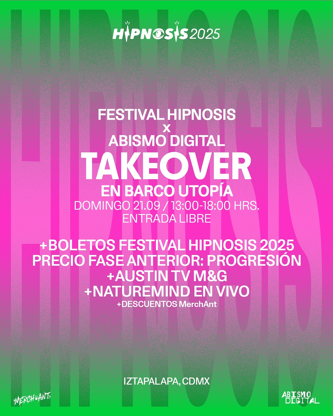 HIPNOSIS TAKEOVER