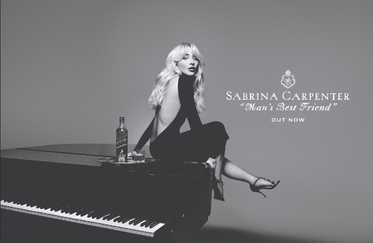 JOHNNIE WALKER ANUNCIA COLABORACIÓN GLOBAL CON SABRINA CARPENTER