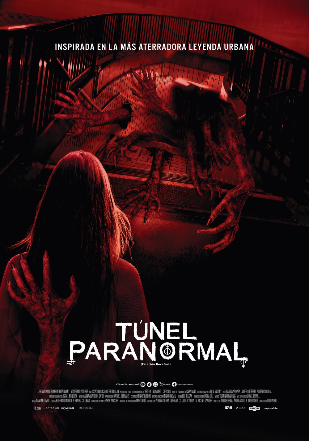 TÚNEL PARANORMAL (ESTACIÓN ROCAFORT) EL TERROR LLEGA A MÉXICO EL 25 DE SEPTIEMBRE