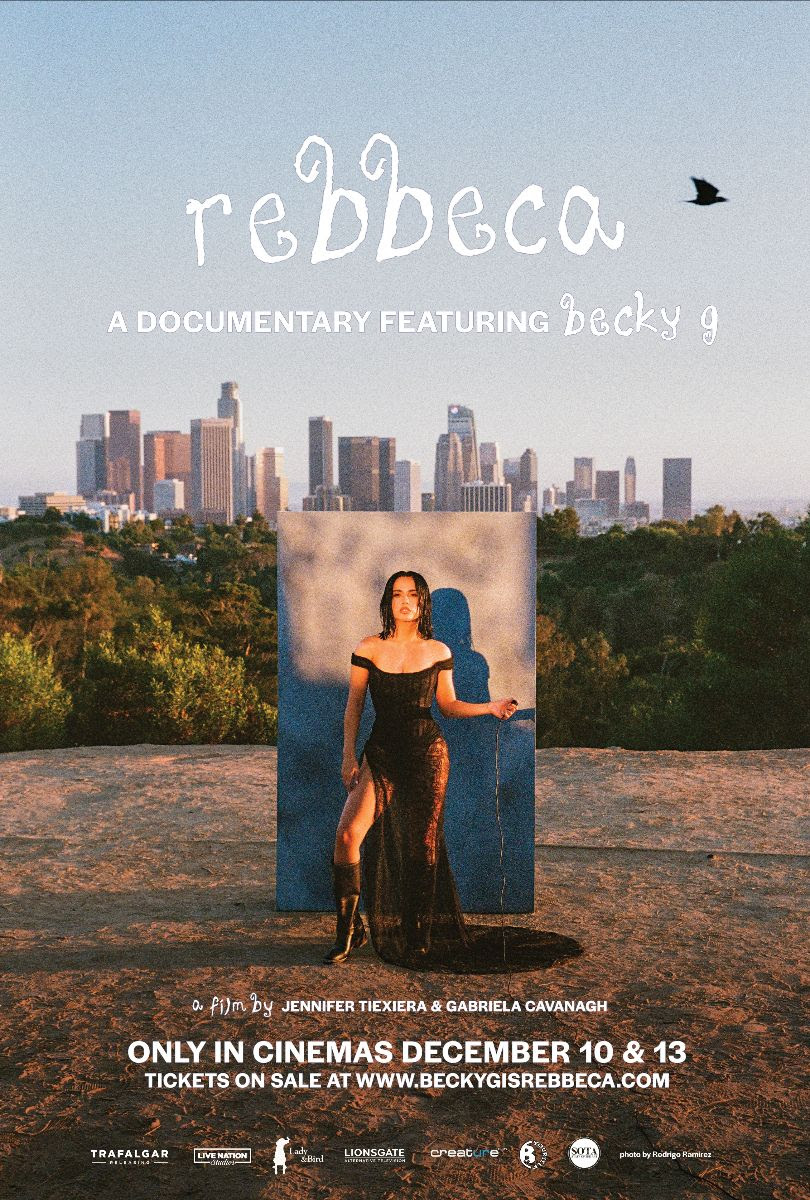 Becky G estrena su documental “REBBECA” en cines de México.