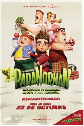 ParaNorman, estrena éste 23 de octubre