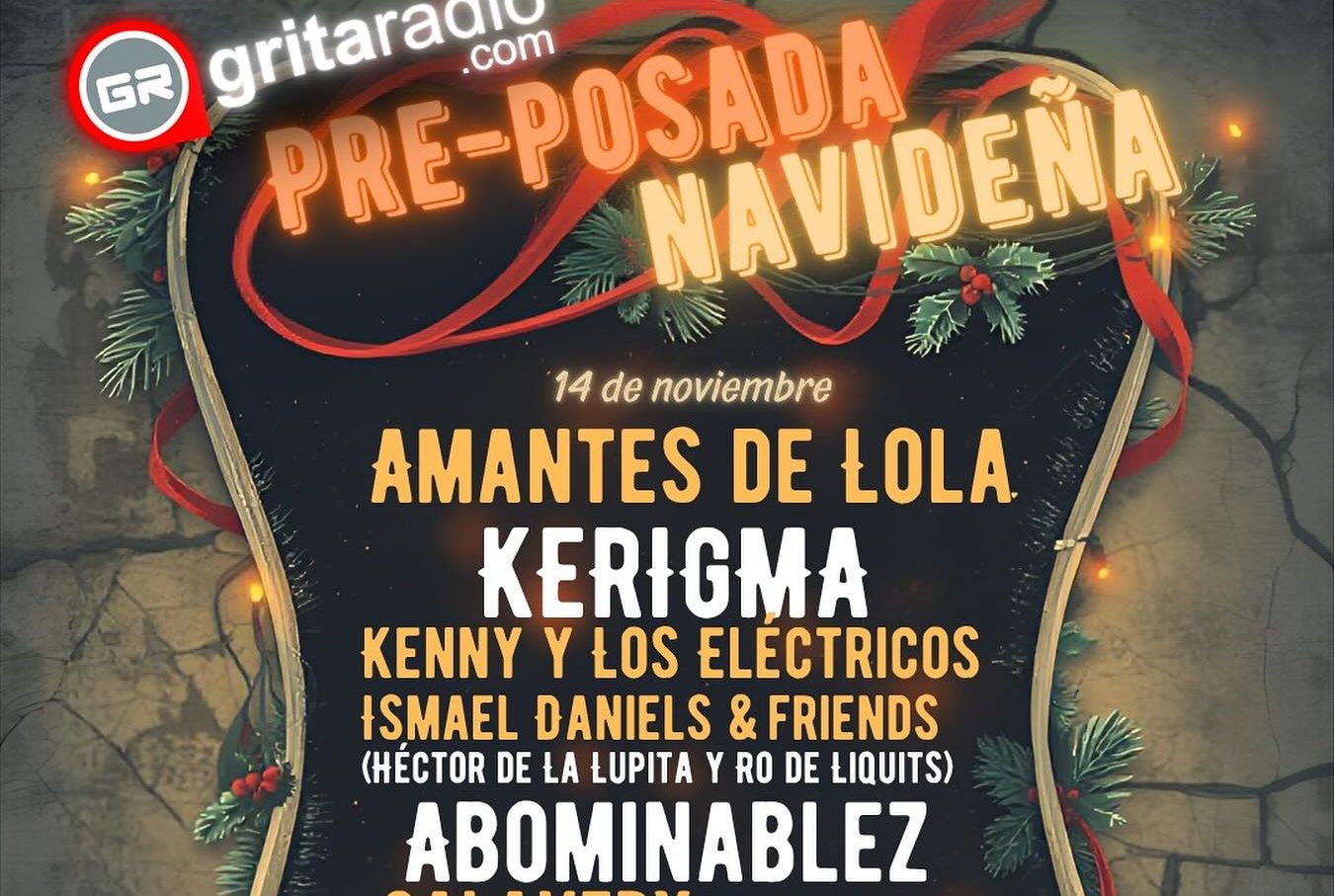 GRITA RADIO POSADA MARAKA NOV 2025 CARTEL