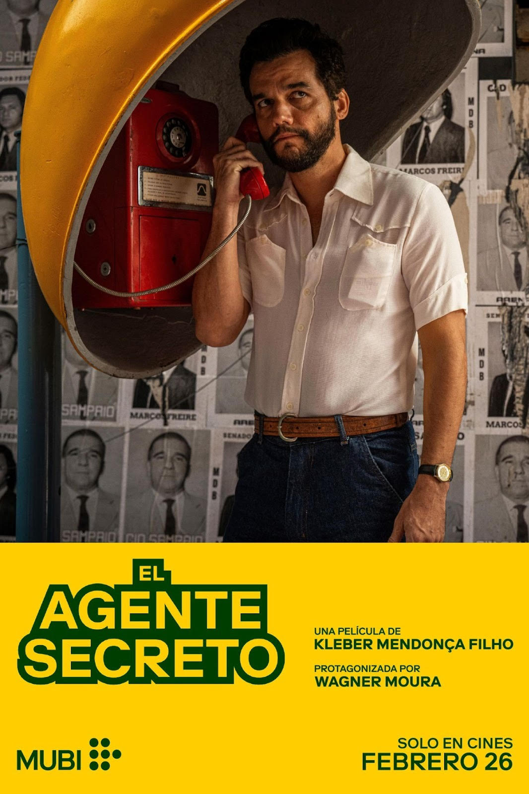'EL AGENTE SECRETO' 8 DE DICIEMBRE EN EL CENTRO NACIONAL DE CINE