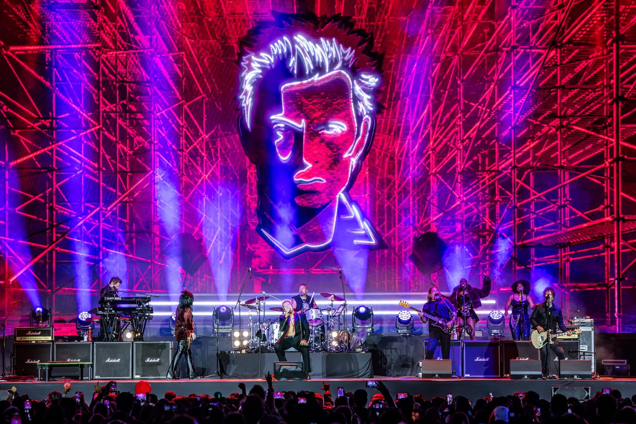 Billy Idol Estadio Alfredo Harp Helú