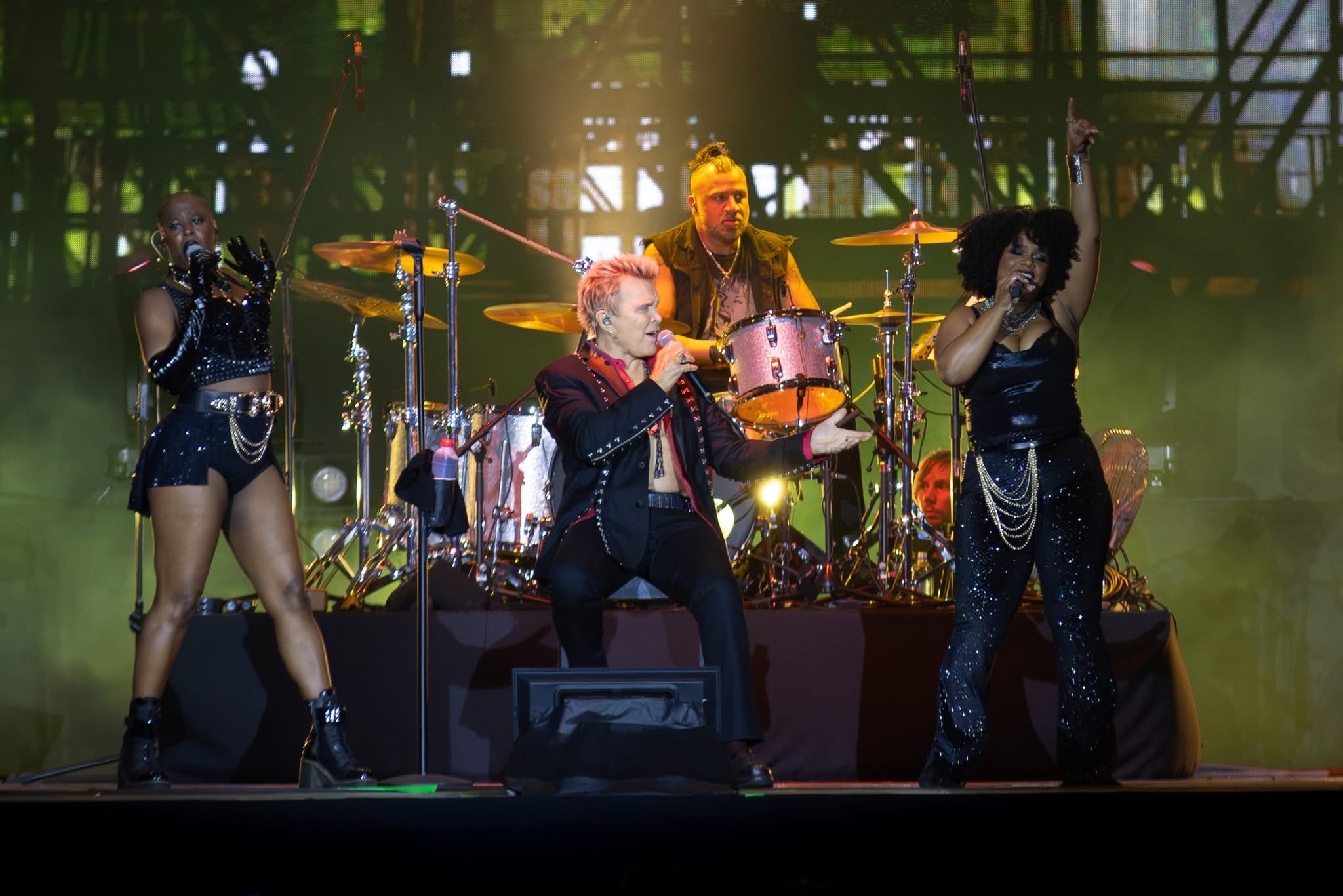 Billy Idol Estadio Alfredo Harp Helú