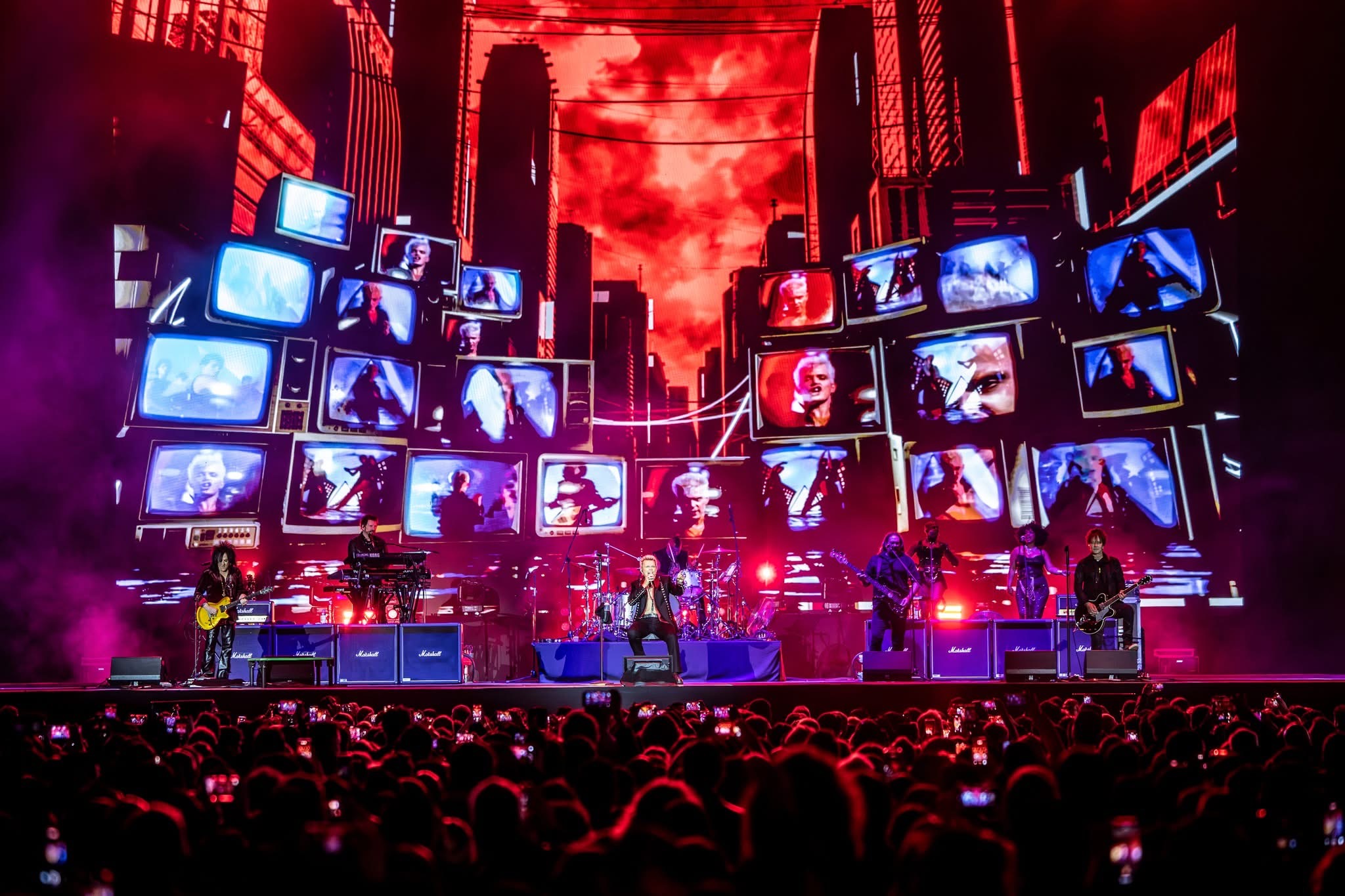 Billy Idol Estadio Alfredo Harp Helú