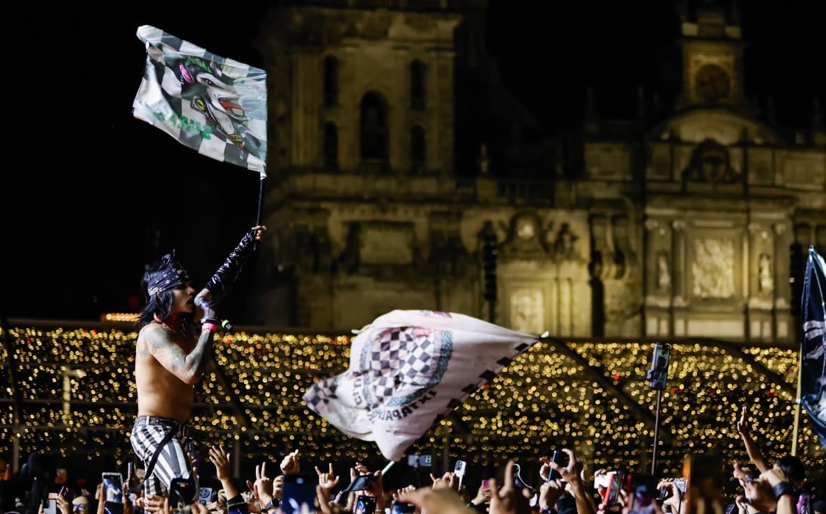 REÚNE 80 MIL ASISTENTES CONCIERTO DE LAS VÍCTIMAS DEL DOCTOR EN EL ZÓCALO