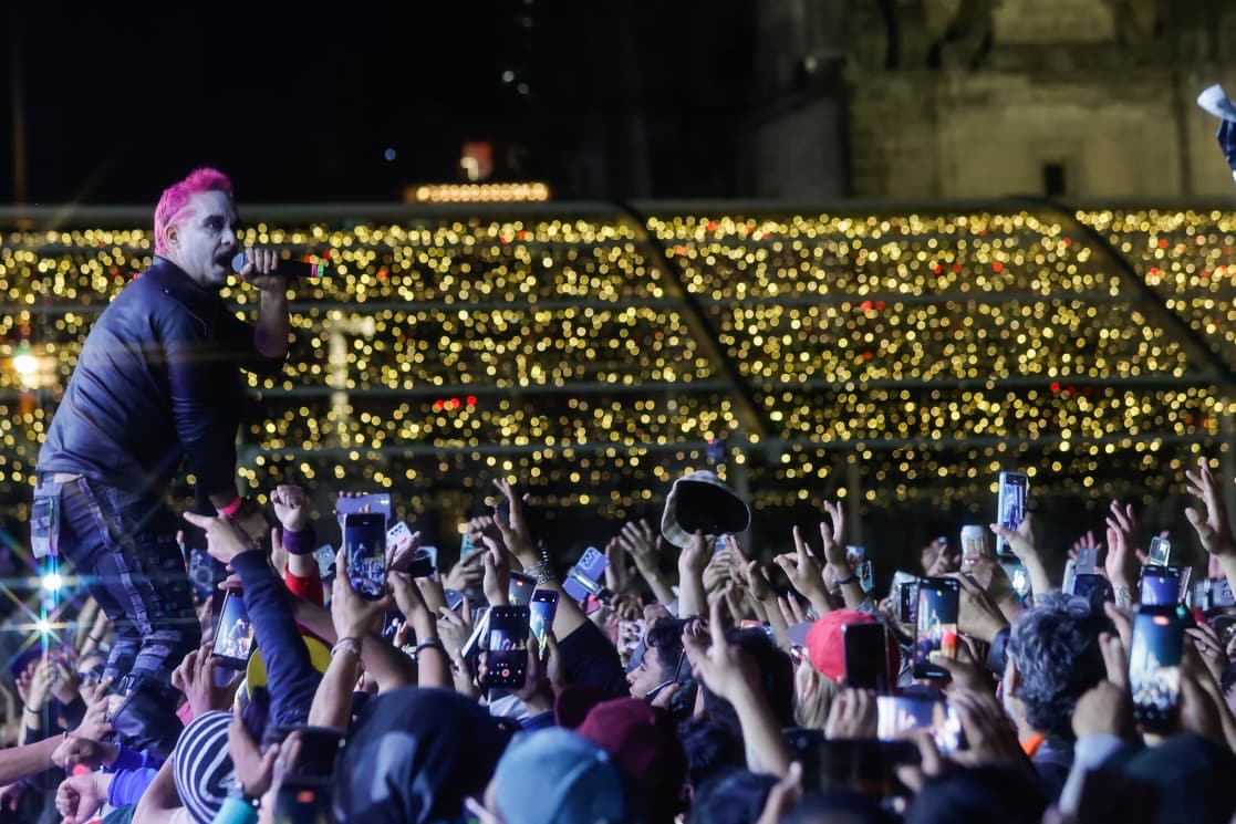 REÚNE 80 MIL ASISTENTES CONCIERTO DE LAS VÍCTIMAS DEL DOCTOR EN EL ZÓCALO