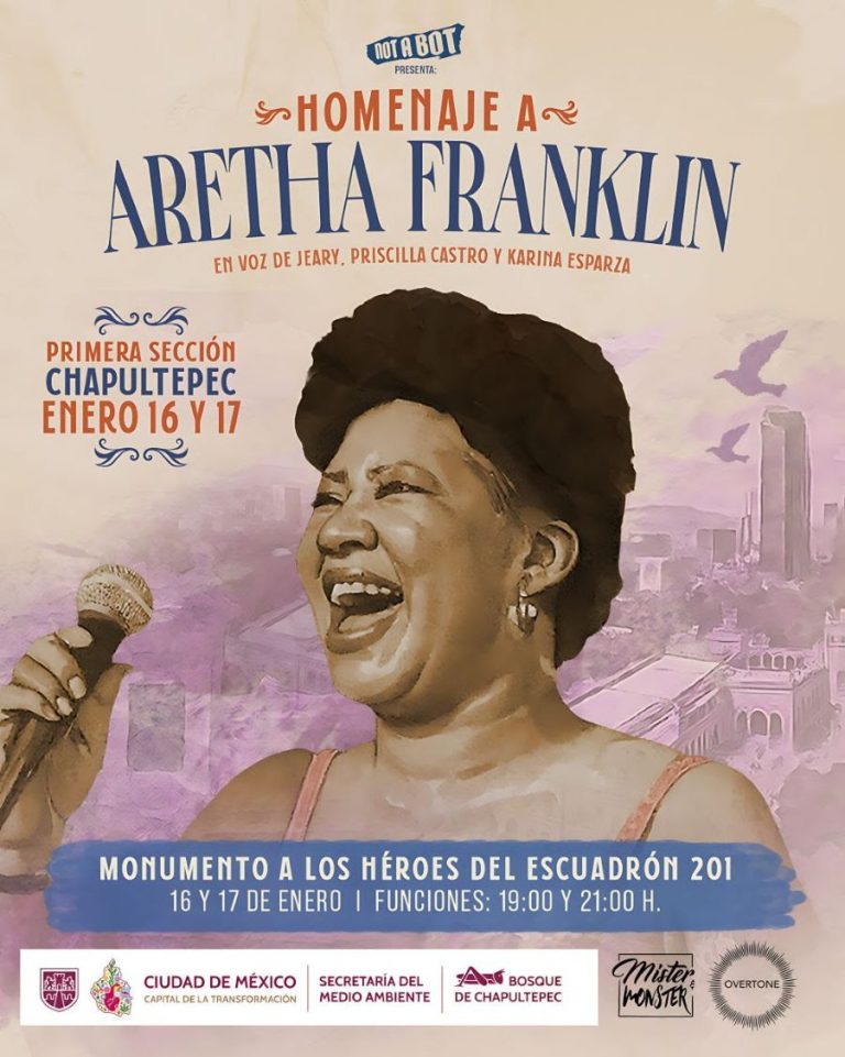 Jazz en Chapultepec presenta Homenaje a Aretha Franklin