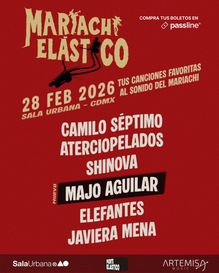 MAJO AGUILAR, CAMILO SÉPTIMO, ELEFANTES, ATERCIOPELADOS Y MÁS CANTARÁN EN VIVO SUS HITS DE ROCK A RITMO DE MARIACH