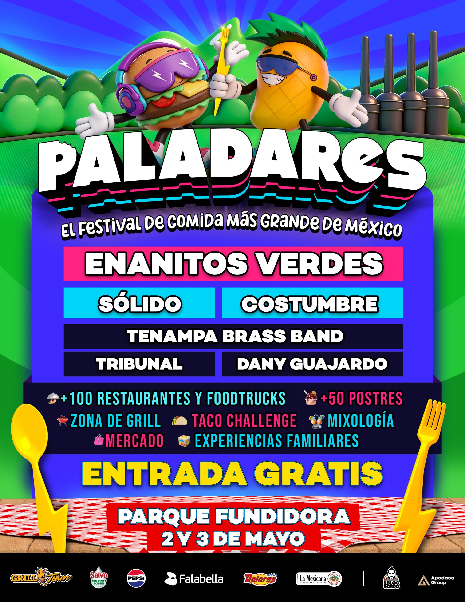 PALADARES, NACE EL FESTIVAL DE COMIDA MÁS GRANDE DE MÉXICO