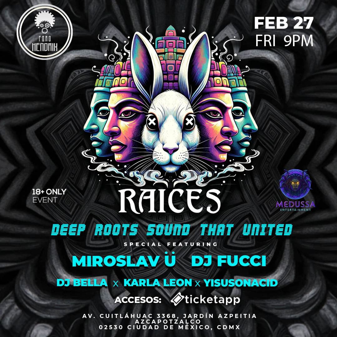 RAICES MIROSLAV HDX FEB 2026 CARTEL