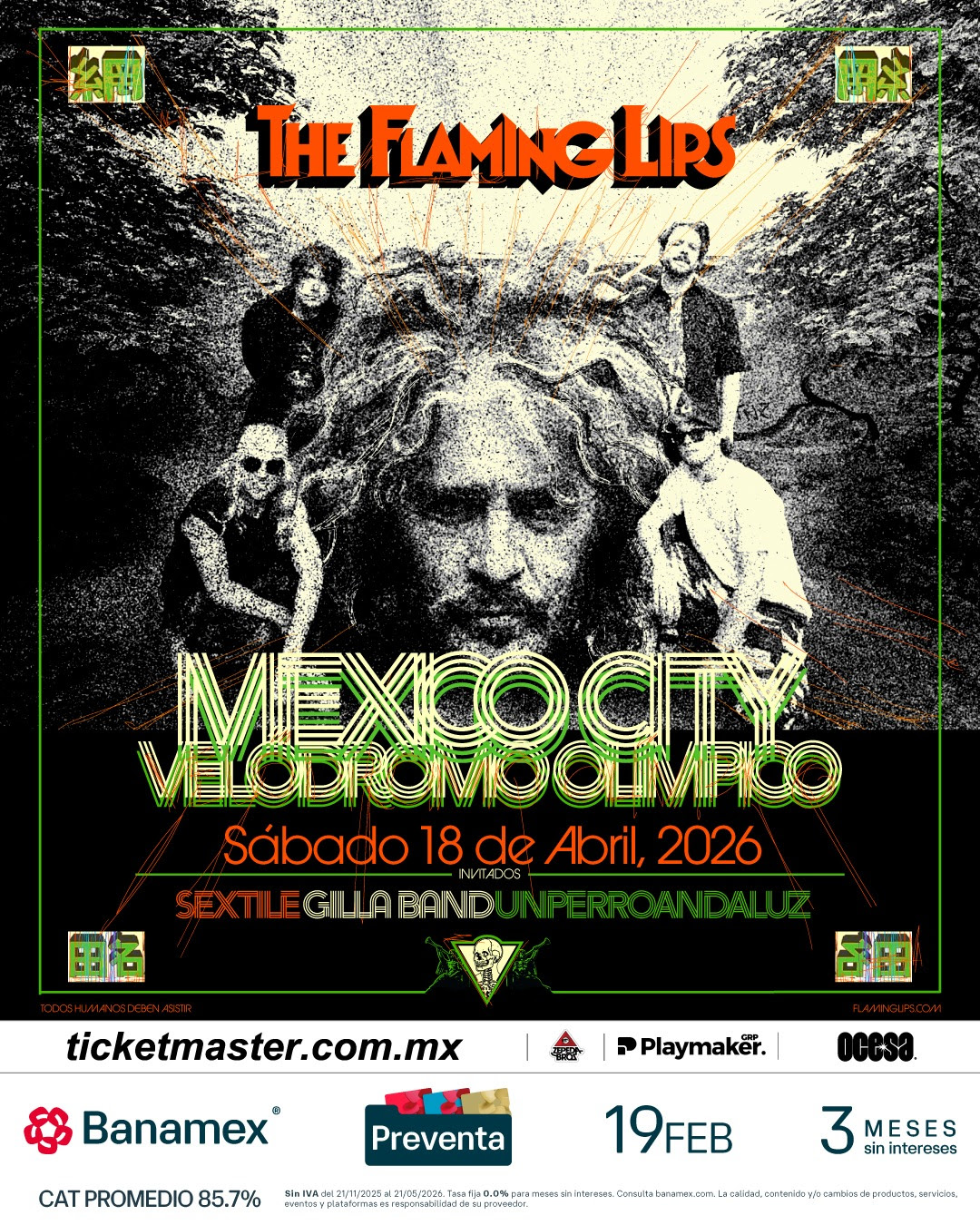 The Flaming Lips en México