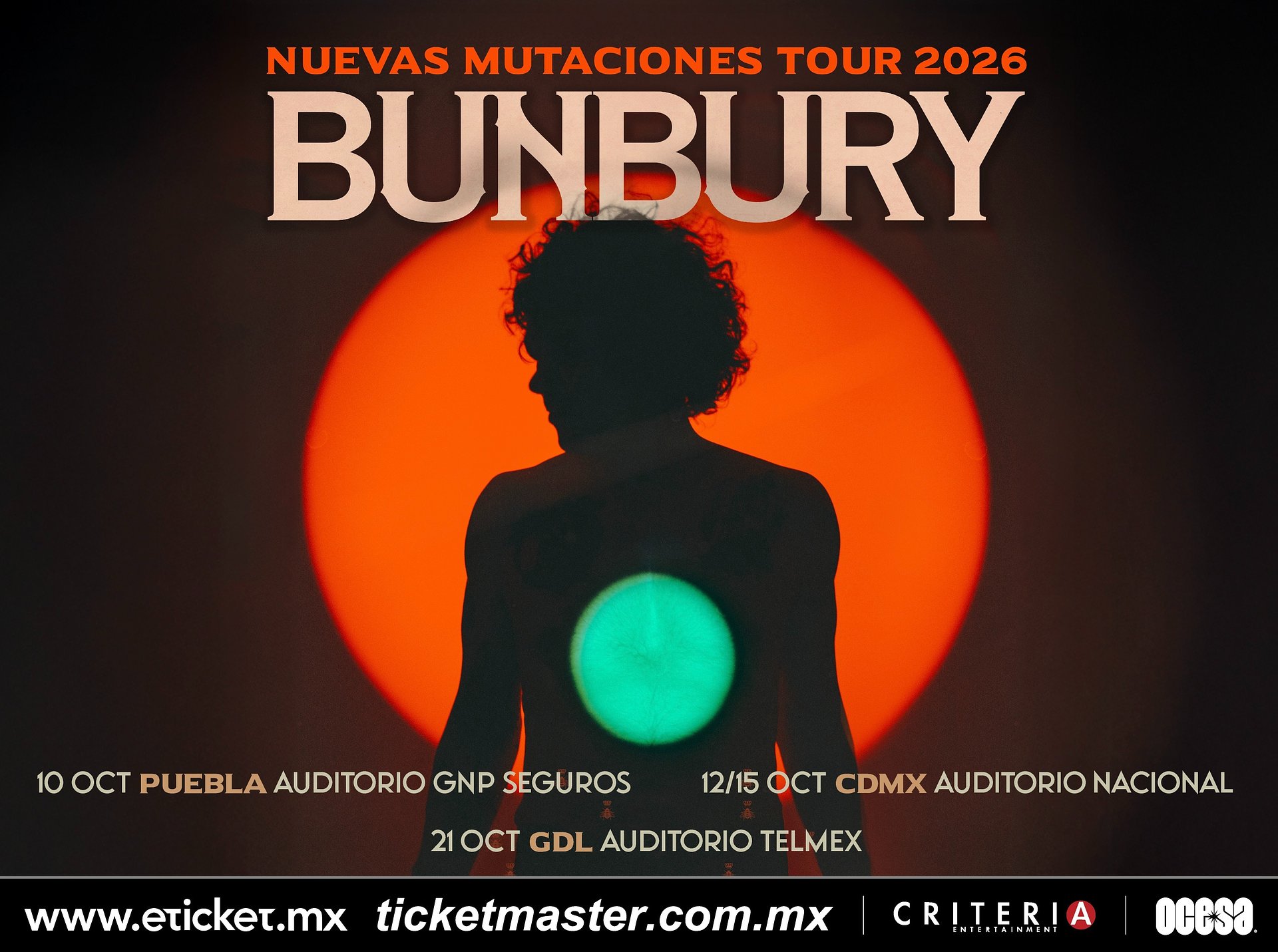 bunbury nuevas mutaciones