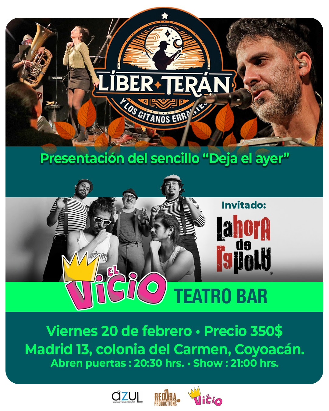 Liber Teran Teatro Bar El Vicio