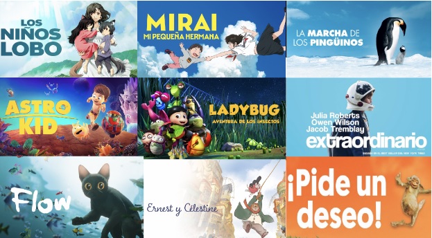 Día del Niño con una selección especial de películas