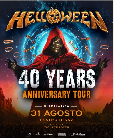 HELLOWEEN REGRESA A MÉXICO