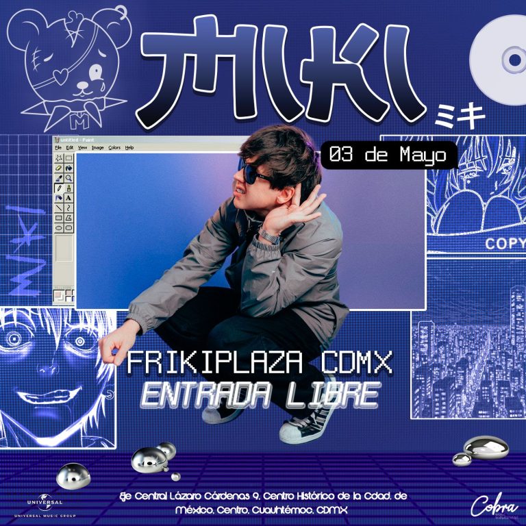 MIKI se presenta en la FrikiPlaza de CDMX
