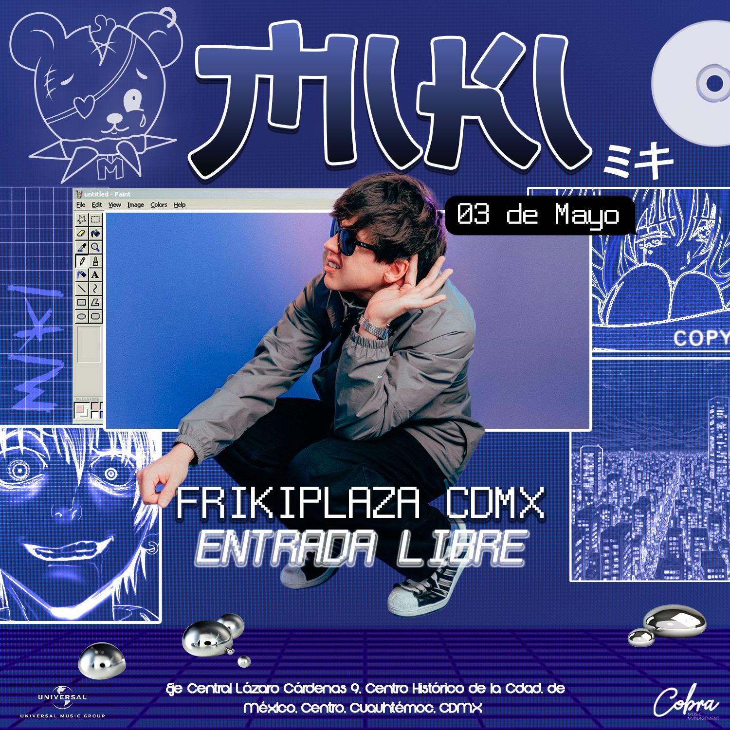 MIKI se presenta en la FrikiPlaza de CDMX