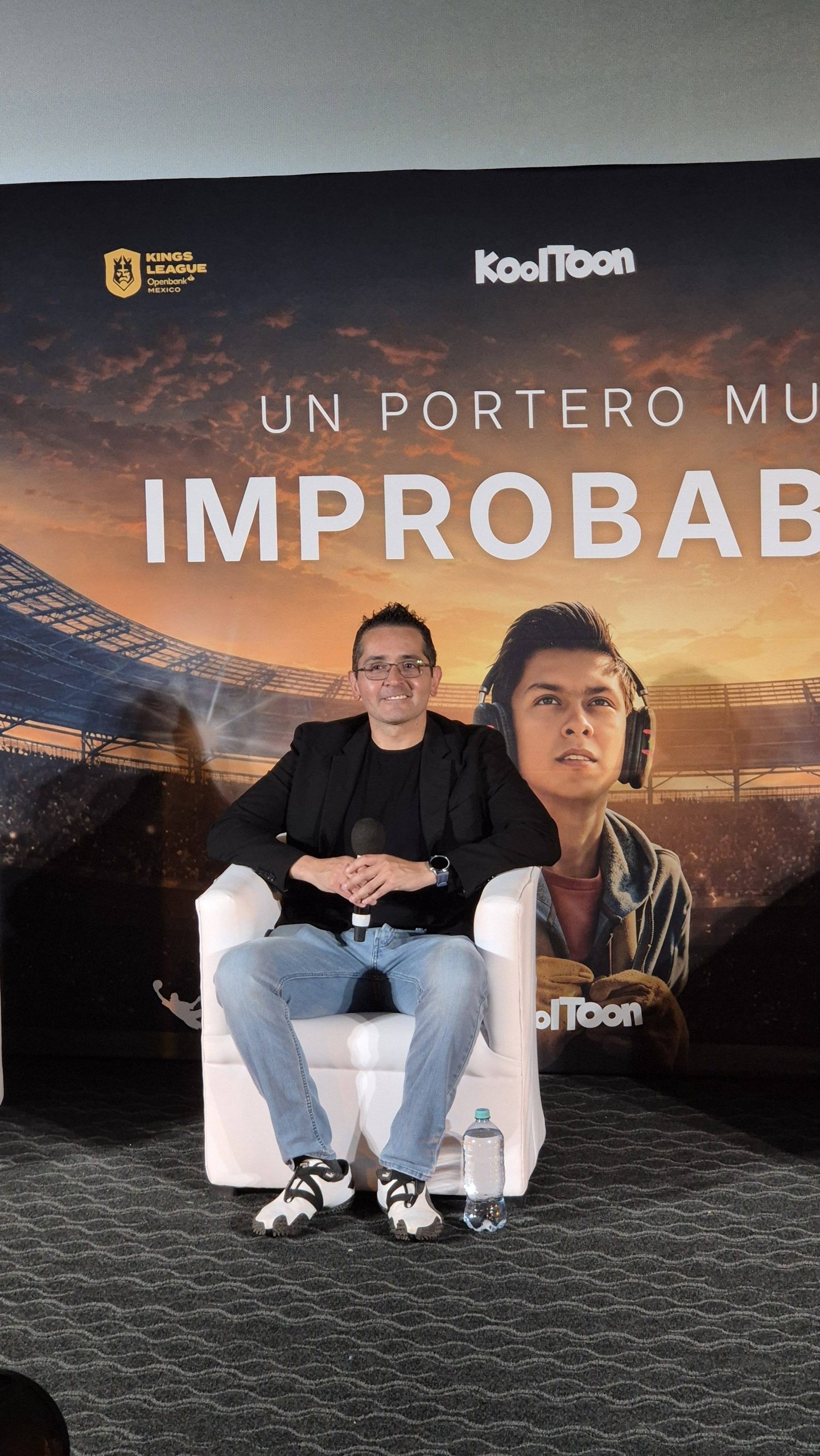 Conferencia de prensa Un Portero Muy Improbable