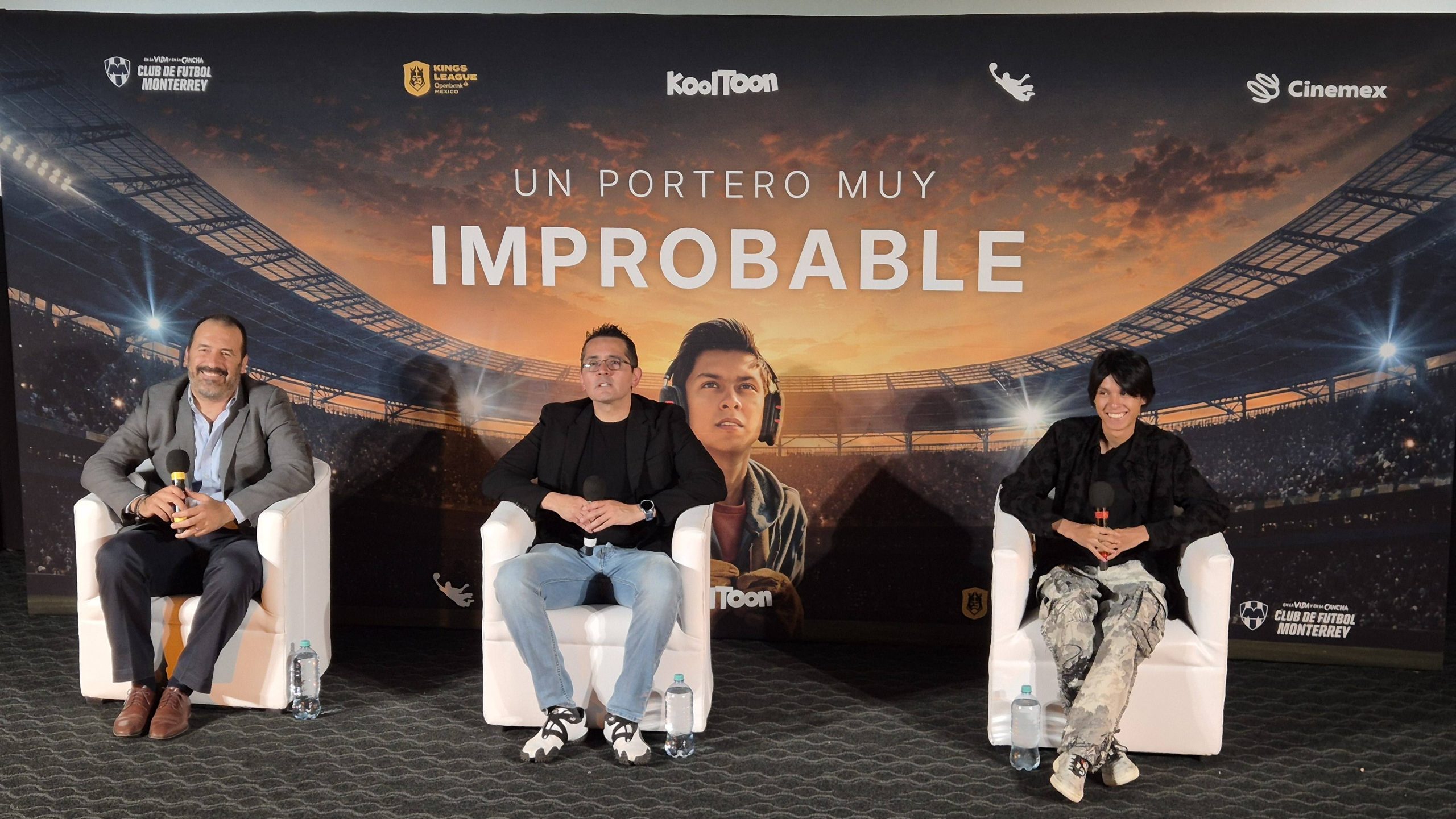 Conferencia de prensa Un Portero Muy Improbable
