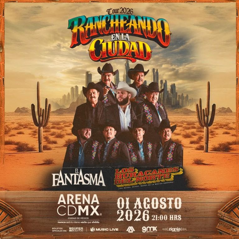 RANCHEANDO EN LA CIUDAD LLEGA CON EL FANTASMA Y LOS HURACANES DEL NORTE A LA ARENA CDMX