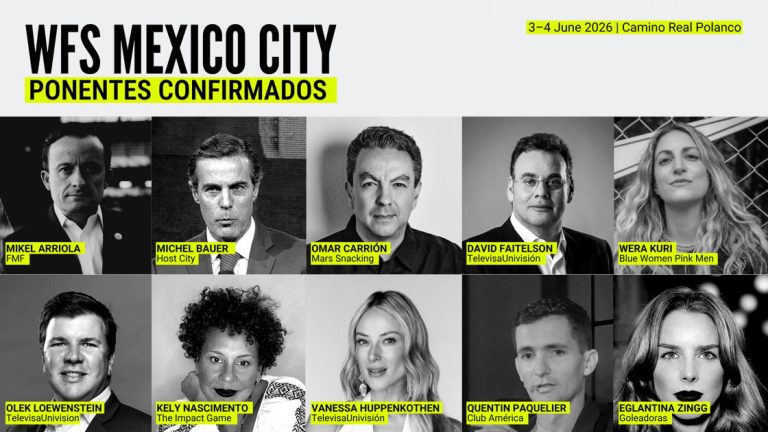 Sports Week Mx y World Football Summit anuncian los primeros ponentes de WFS Mexico City 2026