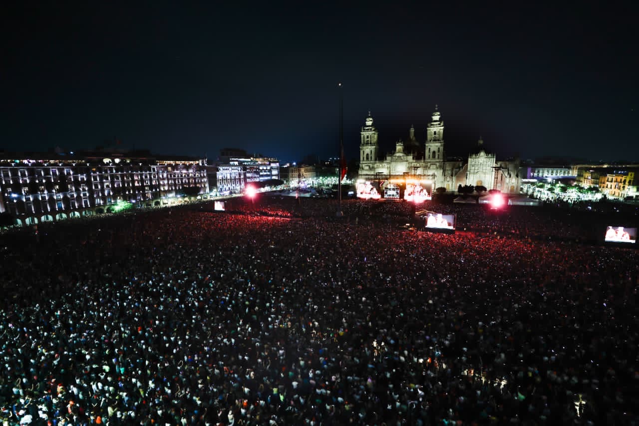31 minutos en el zócalo